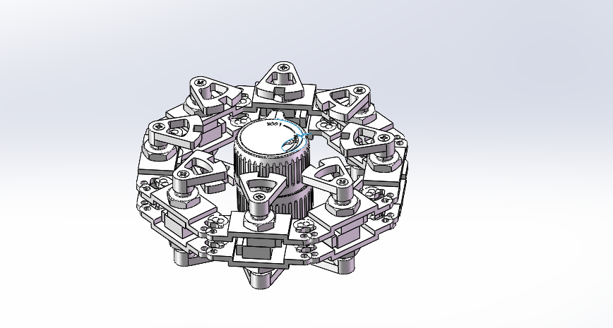 镜头盖组装工装